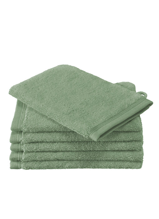 De Witte Lietaer Washcloths Contessa Sea Green 16 x 21 cm - 6 pcs.