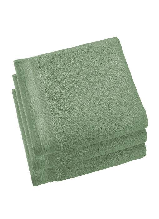 De Witte Lietaer Towels Contessa Sea Green 50 x 100 cm 3 pcs.