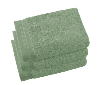 De Witte Lietaer Guest towels Contessa Sea Green 40 x 60 cm Cotton 3 pieces