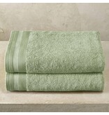 De Witte Lietaer Bath towel Contessa, Sea Green - 70 x 140 cm - 2 pieces - Cotton