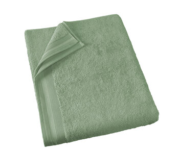 De Witte Lietaer Serviette de bain Contessa Sea Green 100 x 150 cm Coton