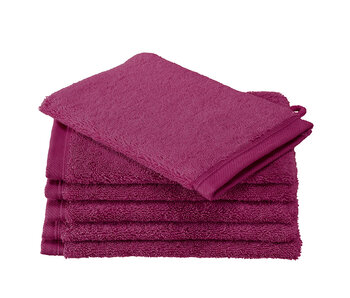 De Witte Lietaer Washcloths Contessa Aubergine 16 x 21 cm - 6 pcs.