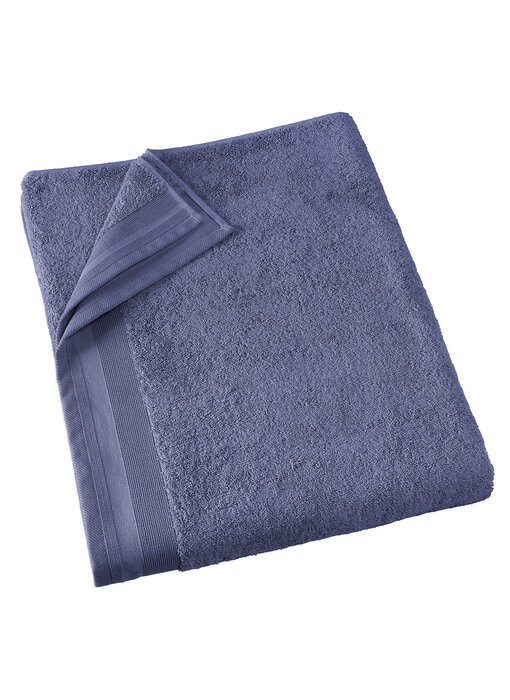 De Witte Lietaer Bath towel Contessa Sapphire Blue 100 x 150 cm Cotton