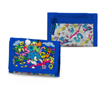Sonic the Hedgehog Cartoon wallet 13 x 8 cm Polyester