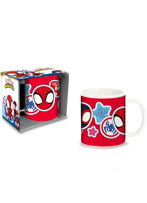 Spidey Becher Go Webs 325 ml Keramik