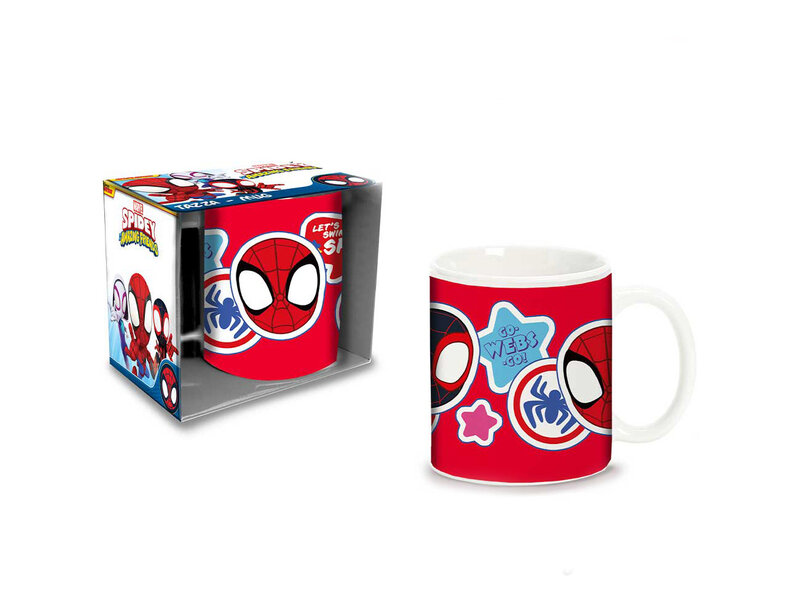 Spidey Tasse, Go Webs - 325 ml - Céramique