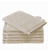 De Witte Lietaer Washandjes Contessa, Sand - 16 x 21 cm - 6 stuks - Katoen