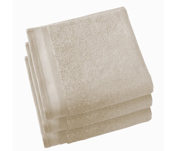 De Witte Lietaer Serviettes Contessa Sand 50 x 100 cm 3 pcs.