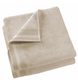 De Witte Lietaer Douchelaken Contessa, Sand - 70 x 140 cm - 2 stuks - Katoen