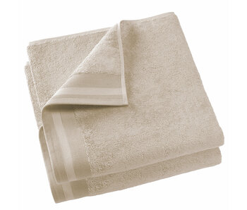 De Witte Lietaer Douchelaken Contessa Sand 70 x 140 cm Katoen 2 stuks