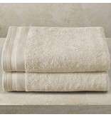 De Witte Lietaer Bath towel Contessa, Sand - 70 x 140 cm - 2 pieces - Cotton