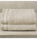 De Witte Lietaer Douchelaken Contessa, Sand - 70 x 140 cm - 2 stuks - Katoen
