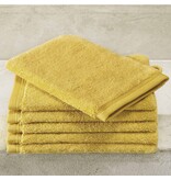 De Witte Lietaer Washcloths Contessa, Ochre - 16 x 21 cm - 6 pieces - Cotton