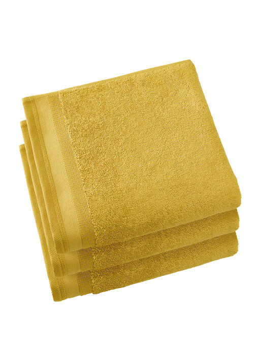 De Witte Lietaer Serviettes Contessa Ocre 50 x 100 cm 3 pcs.