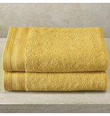 De Witte Lietaer Bath towel Contessa, Ocher - 70 x 140 cm - 2 pieces - Cotton