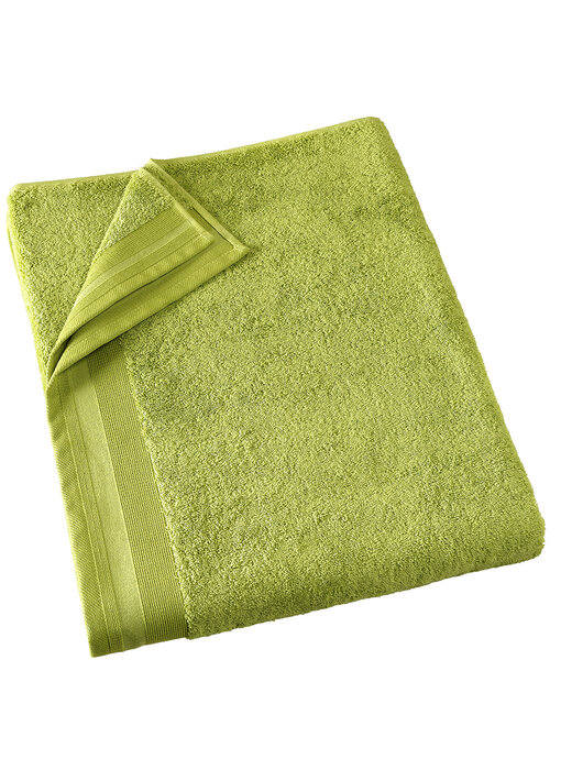 De Witte Lietaer Serviette de bain Contessa Lime Green 100 x 150 cm Coton