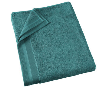 De Witte Lietaer Serviette de bain Contessa Lake Green 100 x 150 cm Coton