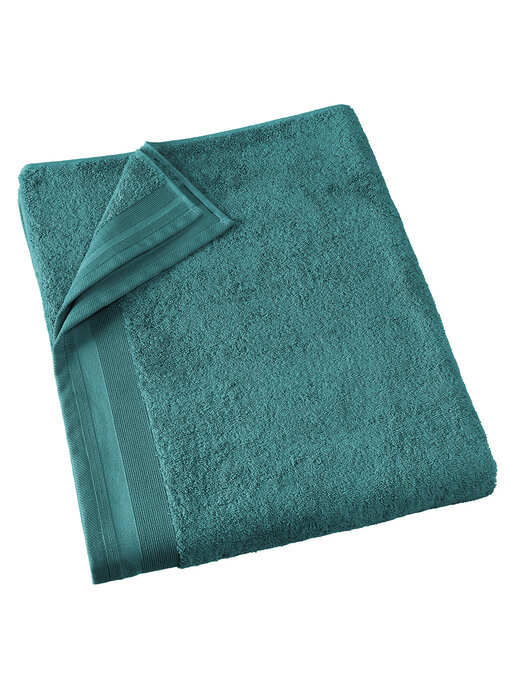De Witte Lietaer Badetuch Contessa Lake Green 100 x 150 cm Baumwolle