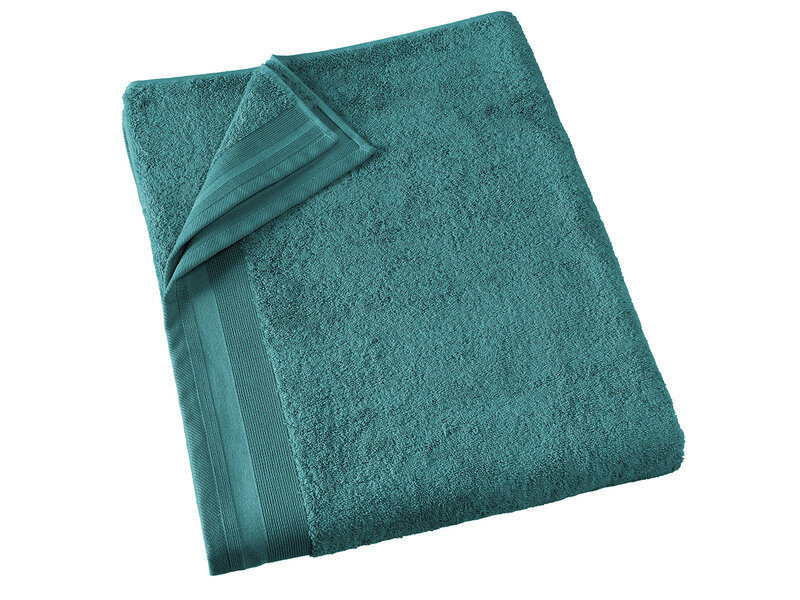 De Witte Lietaer Bath towel Contessa, Lake Green - 100 x 150 cm - Cotton