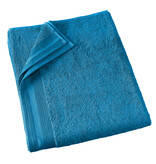 De Witte Lietaer Serviette de bain Contessa, Lagoon Blue - 100 x 150 cm - Coton