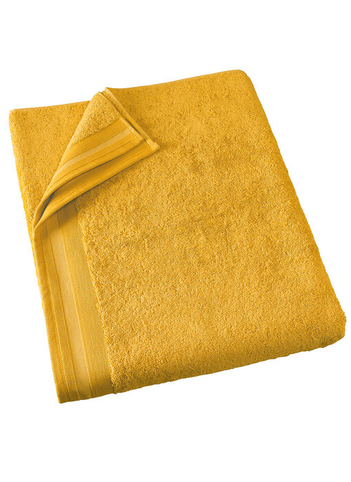 De Witte Lietaer Badetuch Contessa Golden Yellow100 x 150 cm Baumwolle