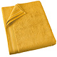 Serviette de bain Contessa Golden Yellow 100 x 150 cm Coton