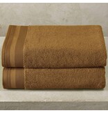 De Witte Lietaer Badetuch Contessa, Caramel – 70 x 140 cm – 2 Stück – Baumwolle