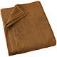 Serviette de bain Contessa Caramel 100 x 150 cm Coton
