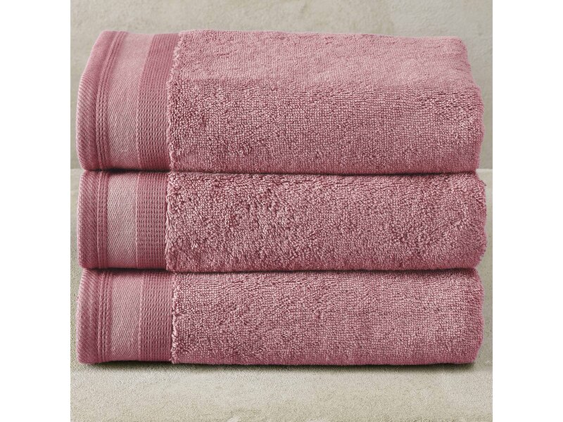 De Witte Lietaer Towels Contessa, Blossom - 50 x 100 cm - 3 pieces - Cotton