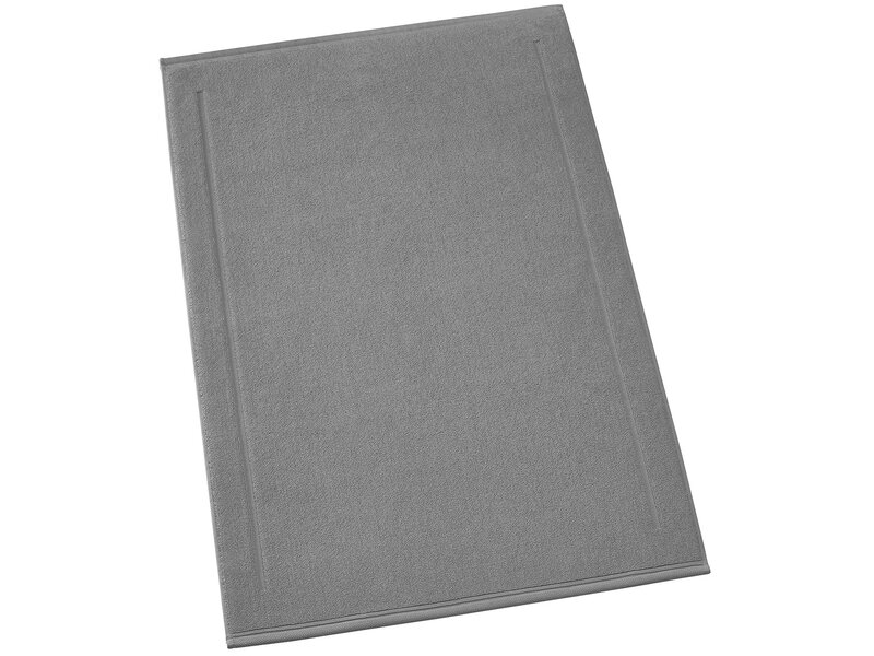 De Witte Lietaer Tapis de bain Contessa, Steel Grey  - 70 x 120 cm - Coton