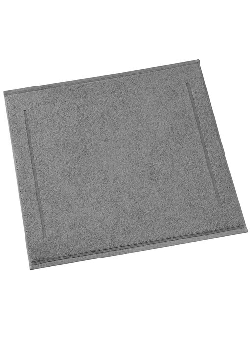 De Witte Lietaer Bath mat Contessa Steel Grey 60 x 60 cm Cotton