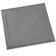 Bath mat Contessa Steel Grey 60 x 60 cm Cotton