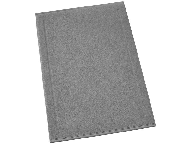 De Witte Lietaer Tapis de bain Contessa, Steel Grey - 60 x 100 cm - Coton