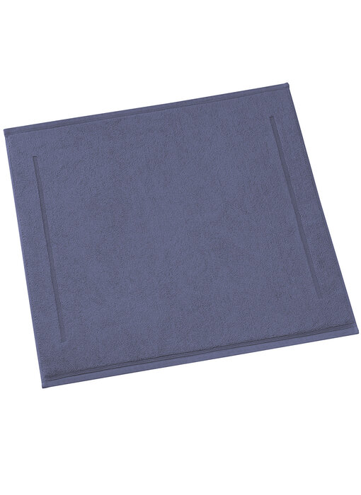 De Witte Lietaer Badmat Contessa Sapphire Blue 60 x 60 cm Katoen