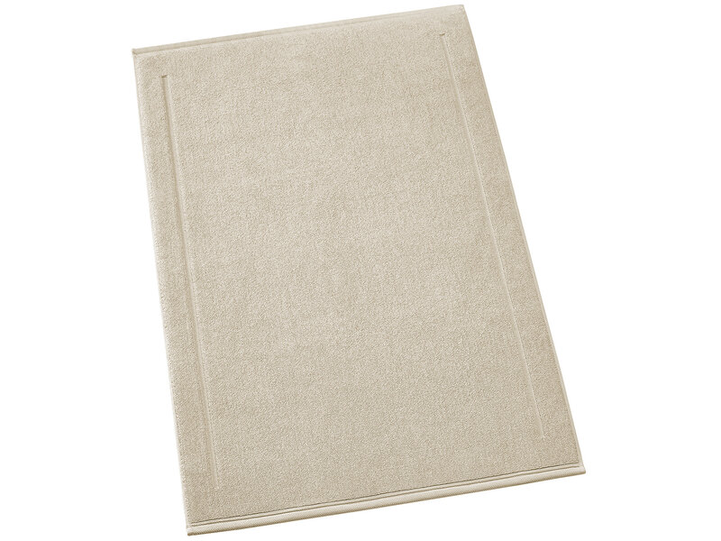 De Witte Lietaer Badematte Contessa, Sand – 70 x 120 cm – Baumwolle