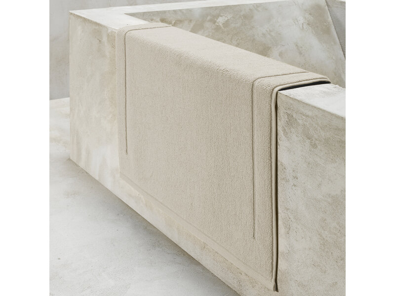 De Witte Lietaer Badematte Contessa, Sand – 60 x 100 cm – Baumwolle