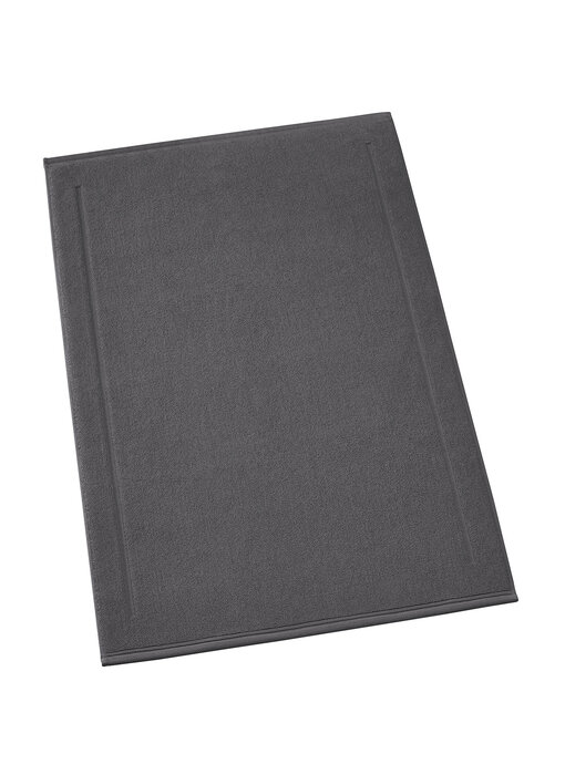 De Witte Lietaer Bath mat Contessa Dark Gray 60 x 100 cm Cotton