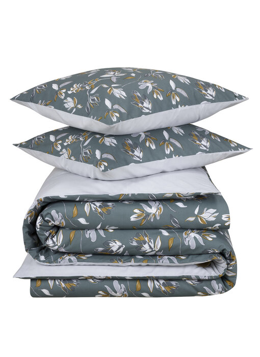 De Witte Lietaer Housse de couette Acacia, Nimbus Cloud 240 x 220 cm Percale de Coton