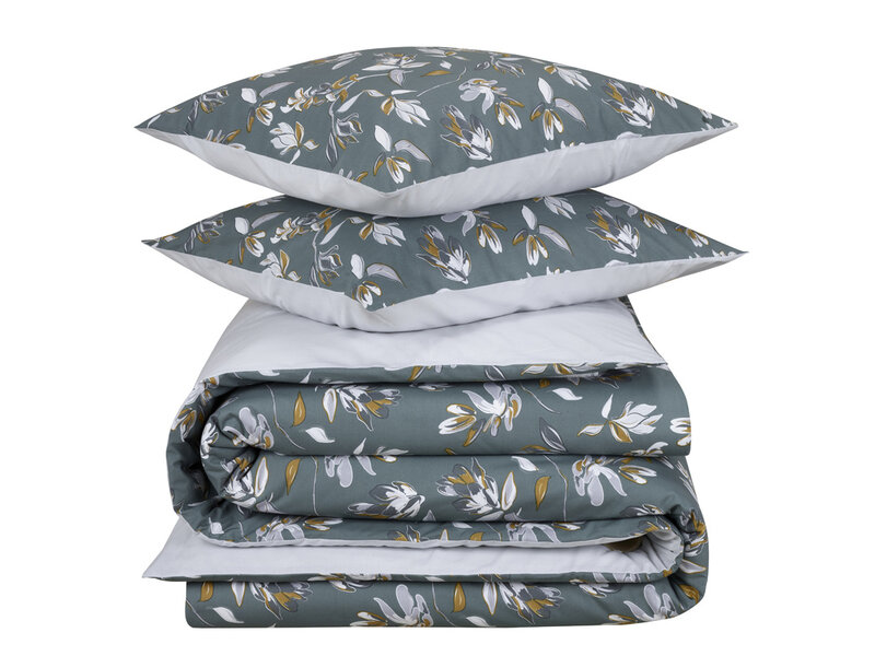 De Witte Lietaer Dekbedovertrek Acacia, Nimbus Cloud - 240 x 220 - Katoen Percal