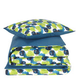 De Witte Lietaer Dekbedovertrek Whimsy, Blue Blizzard - 140 x 200/220 - Katoen Percal