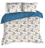 De Witte Lietaer Duvet cover Sybil, Moroccan Blue - 260 x 240 - Cotton Percale