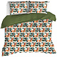 Bettbezug Lisboa, Grenoble Green 240 x 220 cm Baumwollperkal
