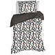 Duvet cover Lilypad, Black 140 x 200/220 cm Cotton Percale