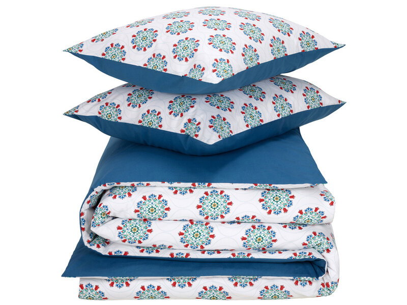 De Witte Lietaer Dekbedovertrek Holly, Dragon Fly - 260 x 240 - Katoen Percal