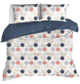 De Witte Lietaer Housse de couette Hermès, Lyon Blue - 240 x 220 - Percale de coton