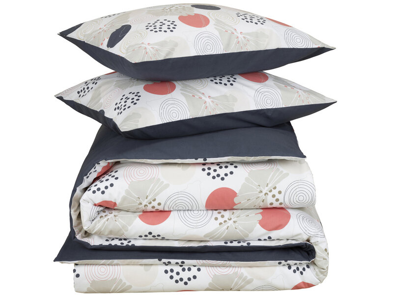De Witte Lietaer Housse de couette Hermès, Lyon Blue - 240 x 220 - Percale de coton