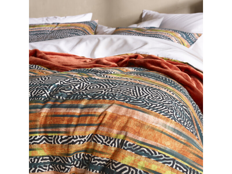 De Witte Lietaer Duvet cover Georges, Tofu - 200 x 200/220 - Cotton Percale