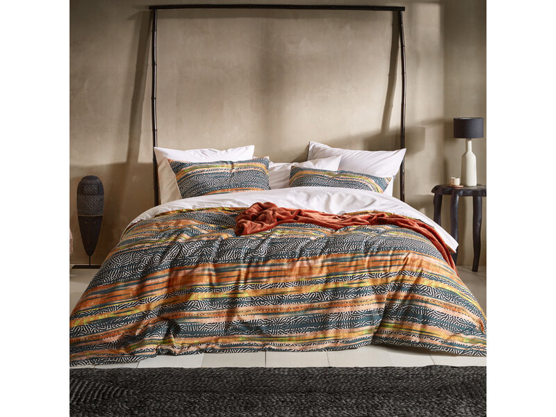 De Witte Lietaer Duvet cover Georges, Tofu - 200 x 200/220 - Cotton Percale