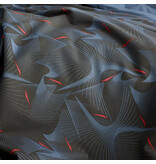 De Witte Lietaer Housse de couette Cobra, Bleu Fusion - 260 x 240 - Percale de coton