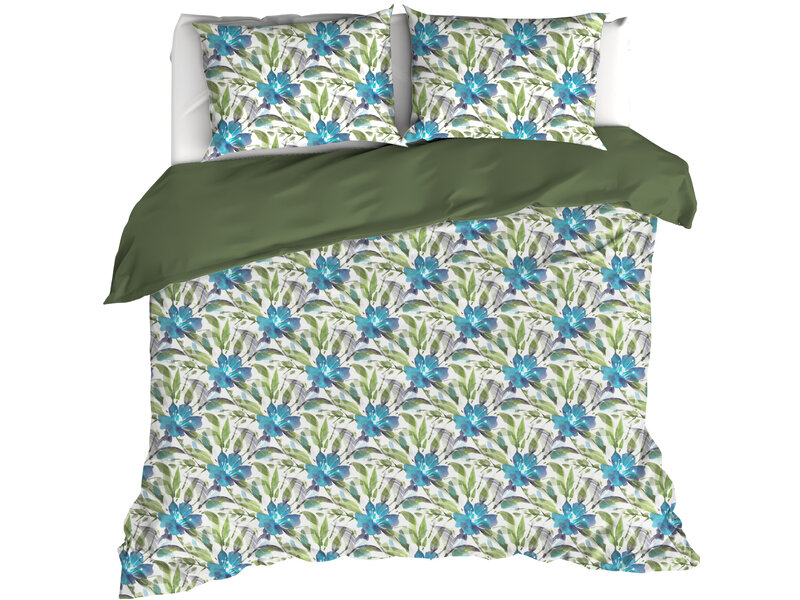 De Witte Lietaer Duvet cover Bellflower, Eden - 260 x 240 - Cotton Percale